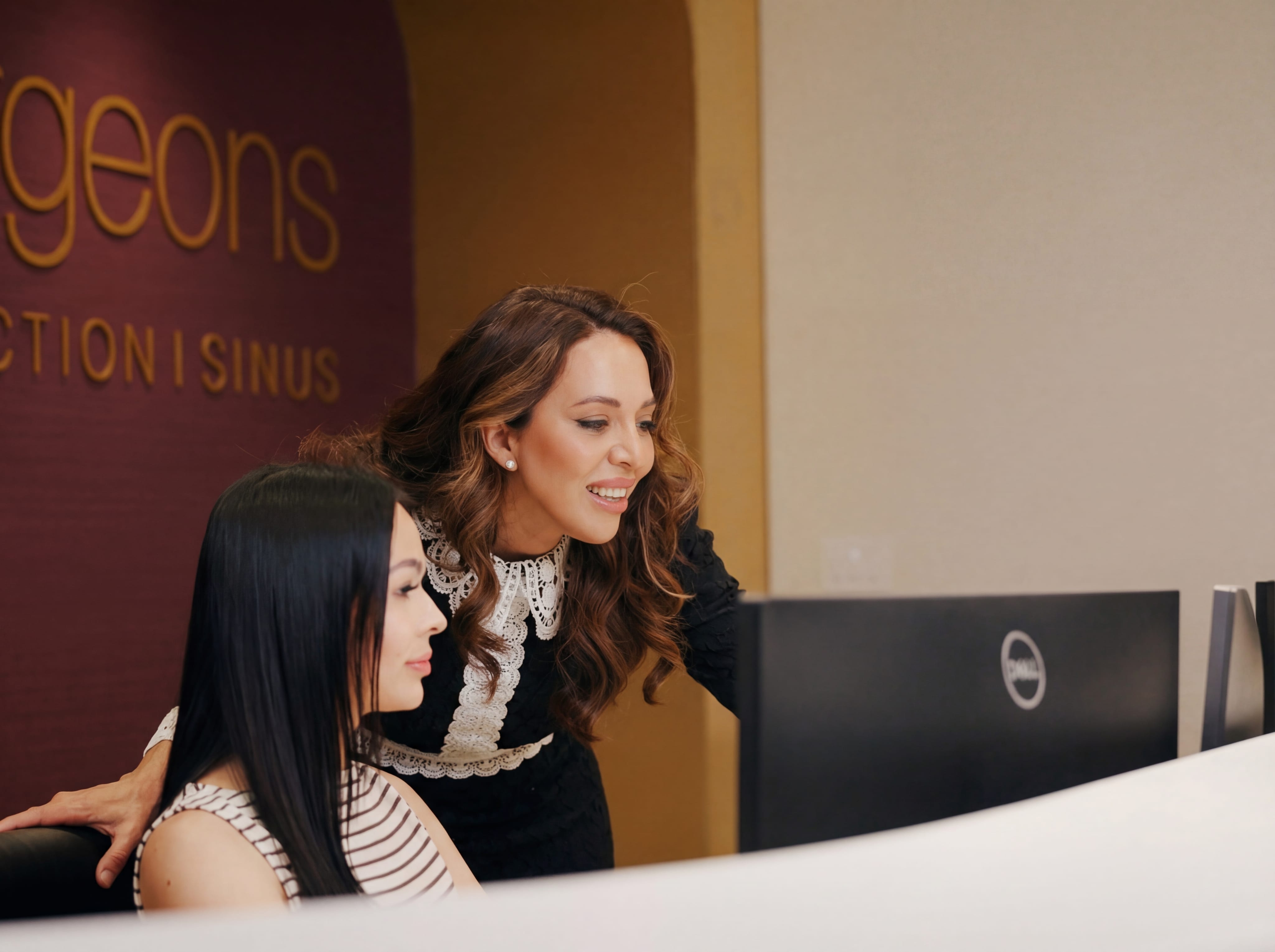 Dr. Harirchian at her practice
